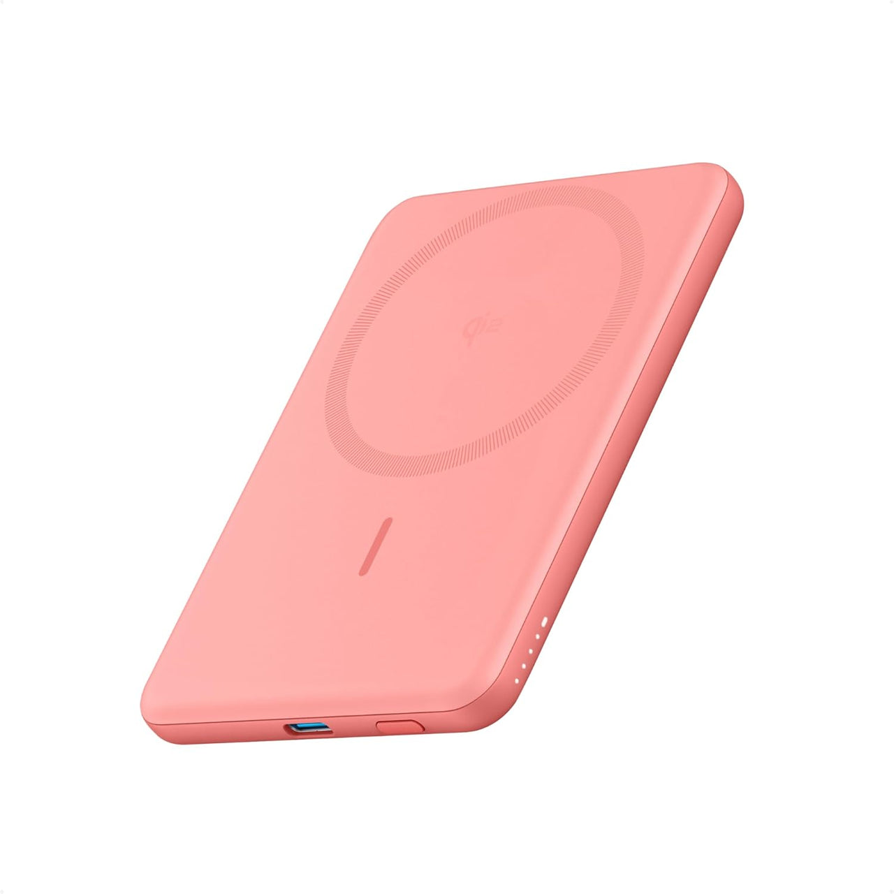 Maggo Power Bank, Ultra-Slim 5,000Mah Magnetic Battery Pack, Qi2 Certified 15W Max Ultra-Fast Magsafe-Compatible Portable Charger, Ergonomic Design, for Iphone Air / 17/16 Series