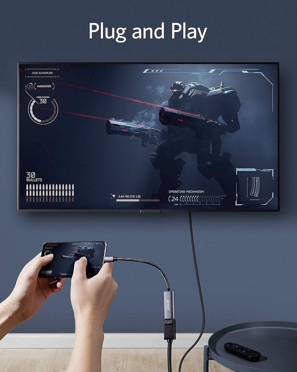 555 USB-C Hub (8-In-1) with USB-C to Displayport Adapter