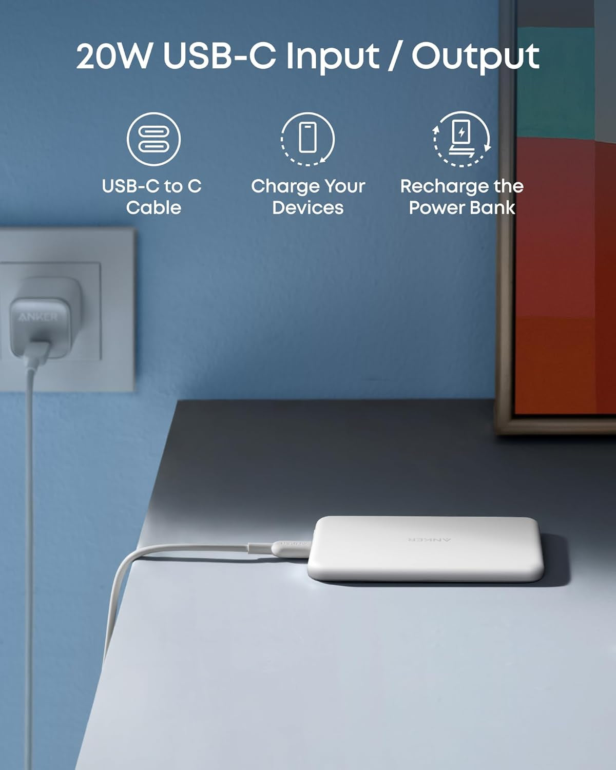 Maggo Power Bank, Ultra-Slim 5,000Mah Magnetic Battery Pack, Qi2 Certified 15W Max Ultra-Fast Magsafe-Compatible Portable Charger, Ergonomic Design, for Iphone Air / 17/16 Series